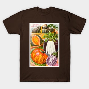 Veggie Seed Catalogue, circa 1900s T-Shirt